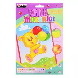 Картина-мозаика "Мишка"