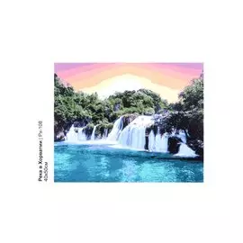 Картина по номера на холсте ТМ LORI "Река в Хорватии" 40х50см