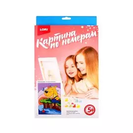 Картина по номерам "Смелый рыбак"