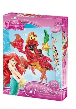 Картинка из пайеток. Дисней Принцесса. Себастьян