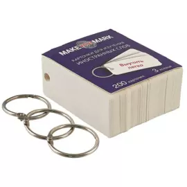 Карточки для записи иностранных слов Make your Mark, 200 штук