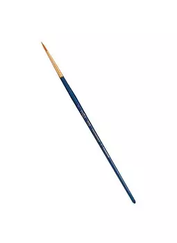Кисть художественная Галерея, синтетика, круглая, короткая ручка №2, Гамма