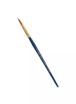 Кисть художественная Галерея, синтетика, круглая, короткая ручка №8, Гамма