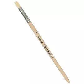 Кисть щетина плоская №6, АРТКОМ