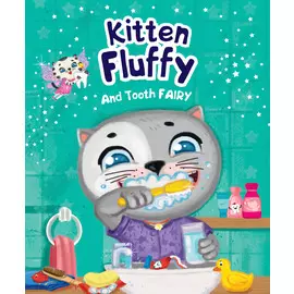 Kitten Fluffy and Tooth fairy (Котёнок Пух и Зубная фея, мелов. 200х240)