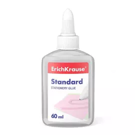 Клей канцелярский 60мл "Standard", ErichKrause