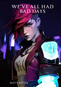 Книга для записей А5 64л лин. "We ve all had bad days"
