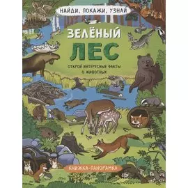Книжка-панорамка "Зеленый лес"