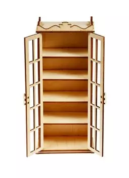 Книжный шкаф Сказка (162586-S) (98х60х223мм)