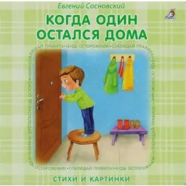Книжки - картонки. Когда один остался дома