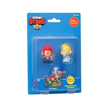 Коллекционная фигурка Brawl Stars, Кольт, Пайпер и Пэнни, (5см), (BRW2020C)