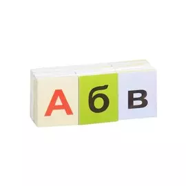 Комплект карточек: азбука в картинках