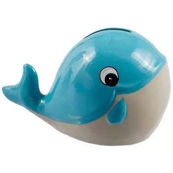 Копилка Кит цветной (керамика) (11х7) (12-7365-6500-2)