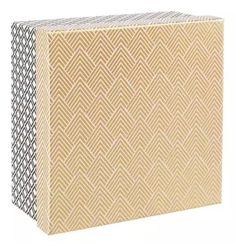 Коробка подарочная "Геометрия" 20*20*9.5, картон