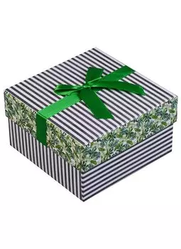 Коробка подарочная "Green leaves"