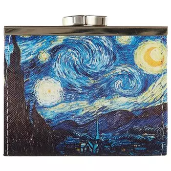 Кошелёк для мелочи «Винсент Ван Гог «Звёздная ночь», 10 х 9 см