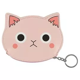 Кошелёк для монет «Мордочка котика», 14 х 12 см