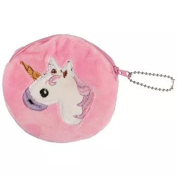 Косметичка-кошелек Единорог (10см) (текстиль)