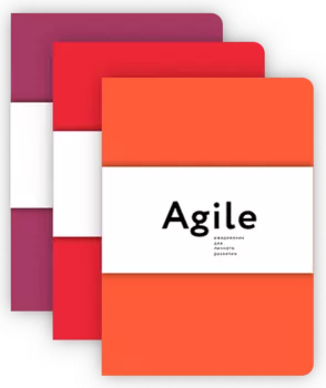 Космос. Agile-ежедневник для личного развития (яркий, комплект из 3 блокнотов)