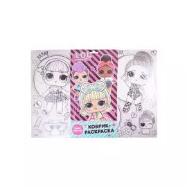 Коврик для раскрашивания LOL Queens (48х33,5) (LX0002-2)
