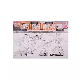 Коврик-раскраска защитный для стола Disney "Самолеты"