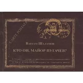 Кто он, майор Пугачев?