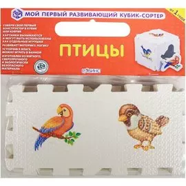 Кубик EVA - сортер. Птицы
