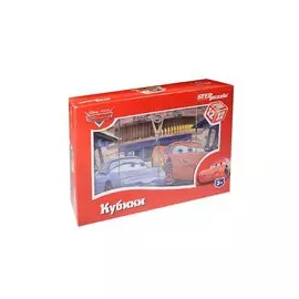 Кубики "Тачки. Disney", 12 штук