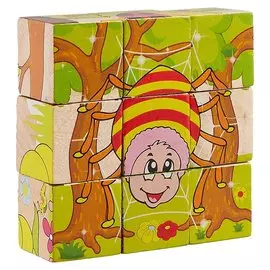 Кубики «Забавные насекомые»