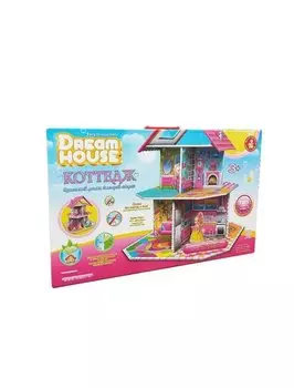 Кукольный домик быстрой сборки «Коттедж»