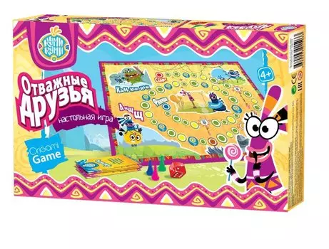 Куми-Куми.Наст.игра кр-дно "Отважные друзья".01503
