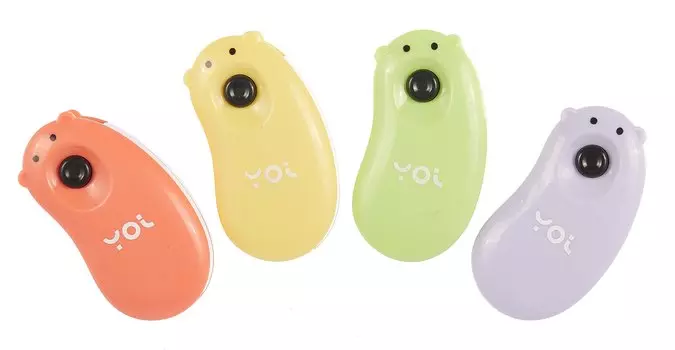 Ластик "Мишка" автоматический, ассорти