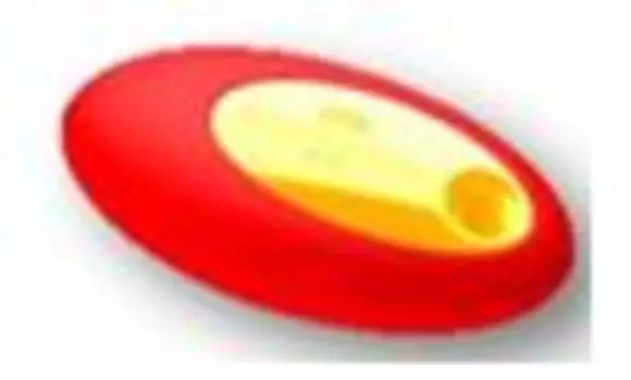 Ластик овальный, набор цветов в карт. коробке, 24 шт.