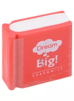 Ластик "Книга" 28*25*7мм, ассорти