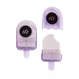 Ластик "Мороженое" пласт. футляр, ассорти