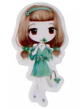 Ластик "Pretty girl" ассорти, инд.уп.