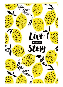 Лимоны. Тетрадь общая (А5, 48 л., накидка)