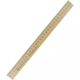 Линейка деревянная, 30см