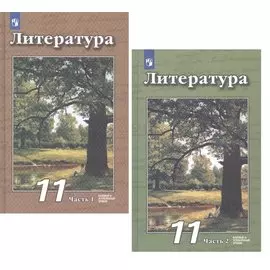 Литература. 11 класс. Базовый и углубленный уровни. Учебник (комплект из 2 книг)