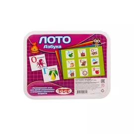 Лото "Азбука" (36 фишек)