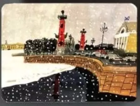 Магнит 50х70 Ростральные колонны