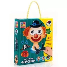 Магнитная игра Vladi Toys Фейсики VT3702-09