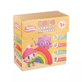 Малышарики. Комплект 1+. Курс раннего развития Развивающий набор в коробке