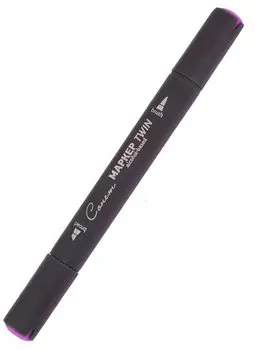 Маркер художественный "Сонет" Twin Brush ярко-фиолетовый, Сонет