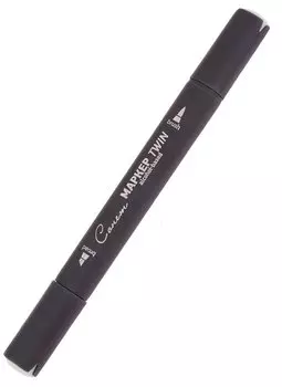 Маркер художественный "Сонет" Twin Brush тёплый серый 1, Сонет