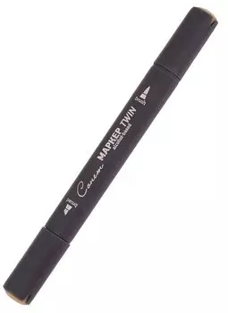 Маркер художественный "Сонет" Twin Brush умбра натуральная, Сонет