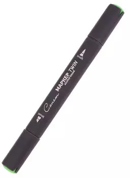 Маркер художественный "Сонет" Twin Brush зелёный Веронезе, Сонет