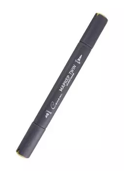 Маркер художественный "Сонет" Twin Brush канареечный жёлтый, Сонет