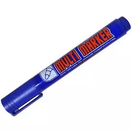 Маркер перманентный "Multi marker", синий