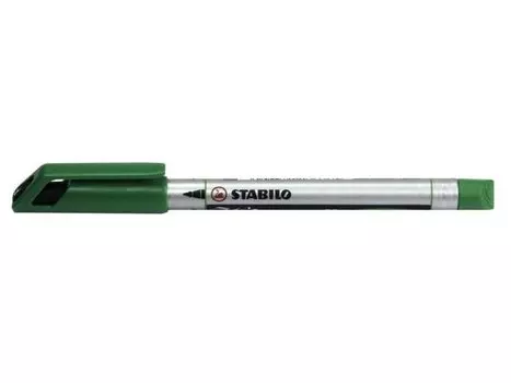 Маркер перманентный Stabilo, Write-4-all, зеленый 0,7 мм
